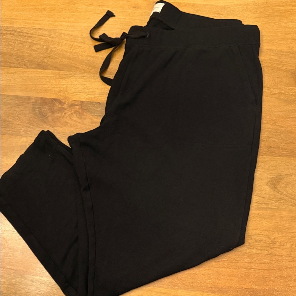 Lou & Grey XL Black Drawstring Pants